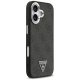 Guess iPhone 17 vāciņš 4G PU Leather MagSafe, melns