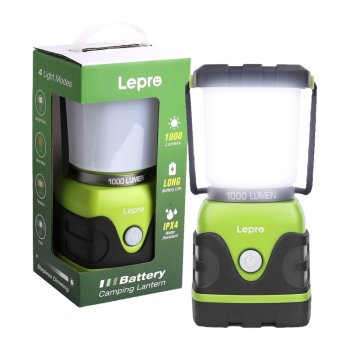 Lepro 3300002 Battery-Powered Camping Lamp, 1000 lm