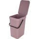 Мусорное ведро Brabantia Sort & Go 12L, Lilac Pink