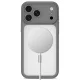 Tech-Protect MagPeak MagSafe CC vāciņš iPhone 18 Pro Max / 17 Pro Max, matēts pelēks