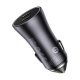 Baseus Golden Contactor Pro automašīnas lādētājs 2x USB-C 40W pelēks (CGJP000013) | Phone Car Charger