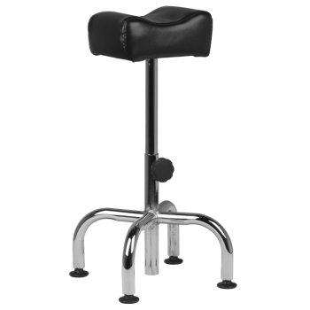 Pedikīra Kāju Balsts Am-5012C Melns | Pedicure Footstool Black