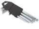 Ball-End Hex Key Wrench Set, 9 Pieces, 1.5-10 mm