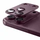 Tech-Protect Camfull Fit+ kameras aizsargstikls iPhone 18 Pro, bordo
