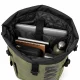 NORLÄNDER BCKPCK sarullējama mugursoma, 36 l, 15.6\", zaļa/melna