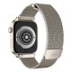 Uniq Strap Dante Apple Watch Series 4/5/6/7 / Se 38/40 / 41mm. Stainless Steel Starlight