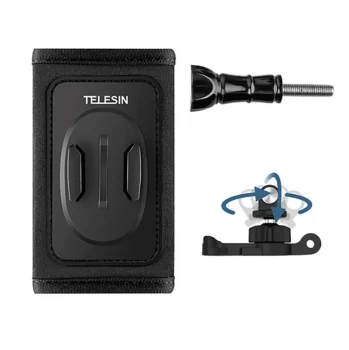 Telesin mugursomas siksnas stiprinājums ar 360° J-hook GoPro/Osmo Action (GP-BPM-005)