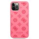 Guess iPhone 12 Pro Max Case Peony Collection Fuchsia