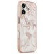 Guess Jungle Tonal Triangle MagSafe iPhone 17 Case - Pink
