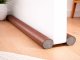 Under Door Draft Stopper Foam Weather Stripping, brown