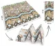 Nukido Foldable Foam Play Mat Earth-Train, 200 x 180 x 1 cm