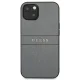 Guess Saffiano Stripe vāciņš Apple iPhone 13 mini pelēks
