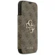 Чехол-книжка Guess Book 4G Metal Logo для iPhone 18 Pro Max / 17 Pro Max, коричневый