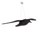 Flying Raven Bird Scarer Decoy for Gardens and Balconies