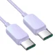Joyroom A14 USB-C uz Lightning 20W Kabelis 1.2m Violets