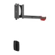 Maclean MC-498 Wall Mount Bike Hanger, up to 35kg, Black