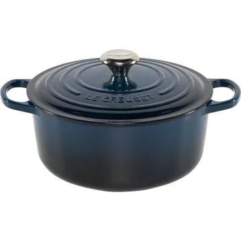 Круглая кастрюля Le Creuset Signature 26 см, nuit