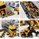 Игрушечный автовоз с 6 строительными машинками 22481