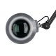 Lupa lampa S4 ar statīvu melna