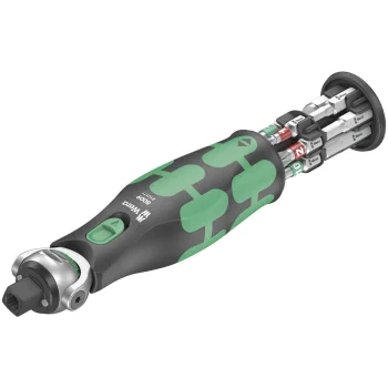 Ratchet and Bit Set Wera 8009 Zyklop Pocket Imperial Set 1, 13 Pieces