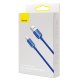 Кабель USB - Lightning Baseus Crystal Shine 2.4A 1.2м Синий