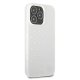 Mercedes iPhone 13 / 13 Pro Case Silver Stars Pattern, White