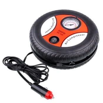 Автомобильный компрессор 12V (260 PSI / 18 BAR) в форме колеса