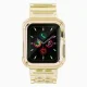 Strap Light Set TPU siksniņa un ietvars Apple Watch 42mm Dzeltena