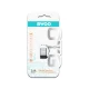Bwoo BZ-38 USB-A uz USB-C adapteris, Pelēks