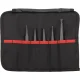 Набор пластиковых пинцетов ESD KNIPEX 92 00 05 ESD, 5 шт.