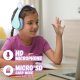 PowerLocus P2 Kids bērnu austiņas ar austiņām, violetas/tirkīza