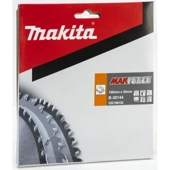 Пильный диск Makita MAKFORCE B-32144 190 x 30 мм, 12Z
