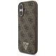 Guess 4G Strap Triangle Logo MagSafe Phone Case Cover iPhone 17 - brown