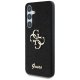 Чехол Guess Fixed Glitter Big 4G Metal Logo для Samsung Galaxy S25+ черный