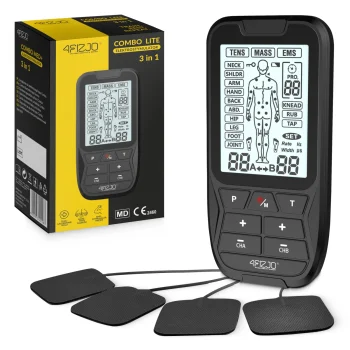 4Fizjo 1333 Combo LITE bezvadu elektrostimulators TENS / EMS