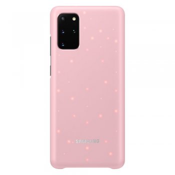 Original Samsung Galaxy S20+ Plus (SM-G985F/DS) Smart LED Case Cover (EF-KG985CPEGEU), Pink | Oriģināls Telefona...