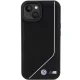 Перфорированный чехол BMW Twisted Line MagSafe для iPhone 15/14/13 - черный