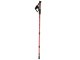 Skandināvu Nūjošana Teleskopiskās Staigāšanas Nūjas 2gab., Sarkanas | Nordic Walking Pole Set