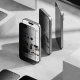 Ringke iPhone 17 aizsargstikls Easy Slide Privacy 2-pack, melns