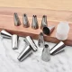 Kūku, kēksu, Cepumu Dekorēšanas Piederumu Komplekts, 24 uzgaļi (špricēm) | Cake Decorating Supplies Kit