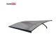 Изогнутый козырек STARKEDACH L-160, 160 x 100 x 25 см, темно-серый/бронза