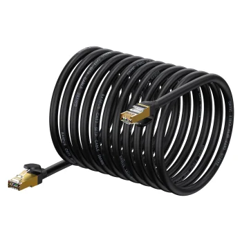 Baseus Speed Seven высокоскоростной сетевой кабель RJ45 10Gbps 30м черный...