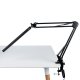 Adjustable LED Desk Lamp with Clamp and Swing Arm