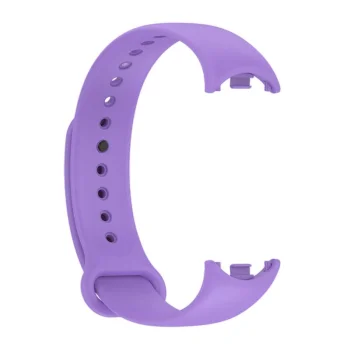 Силиконовый ремешок Telcon для Xiaomi Mi Band 8 / M8, фиолетовый