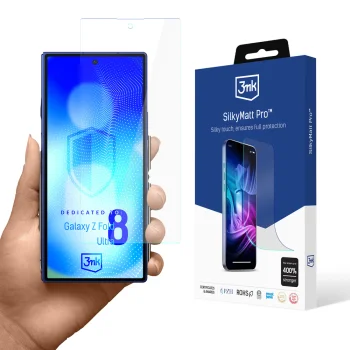 Aizsargplēve 3mk SilkyMatt Pro priekš Samsung Galaxy Z Fold 8 Ultra, matēta
