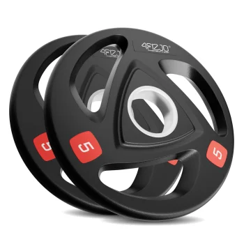4FIZJO gumēti olimpiskie svara diski 2 x 5 kg (51 mm)