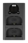 Newell Canon LP-E6 (Dual) Akumulatora baterijas lādētājs | USB Type-C Battery Charger DL-USB-C