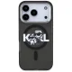 Karl Lagerfeld IML Glitter MagSafe vāciņš Apple iPhone 17 Pro Melns