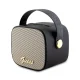Guess Bluetooth Speaker GUWSB2P4SMK 4G Leather Script Logo, Black