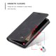 Samsung Galaxy S21 FE 5G (SM-G990B/DS) CASEME Wallet Magnetic Leather Case Cover, Black | Чехол для...